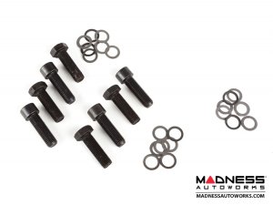 FIAT 500 Brake Upgrade Kit - Tarox 6 Pot Brake Conversion Kit - Black - Sport Series